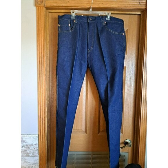 NWT Levi's 517 Bootcut Jeans Men's‎ 40x32 Raw Wash Dark Blue Denim Pants - Picture 1 of 6